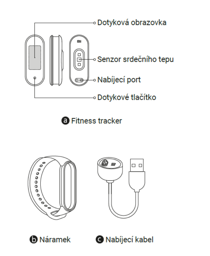 Mi Band 5 návod